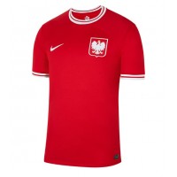 Billiga Polen Borta fotbollskläder VM 2022 Kortärmad